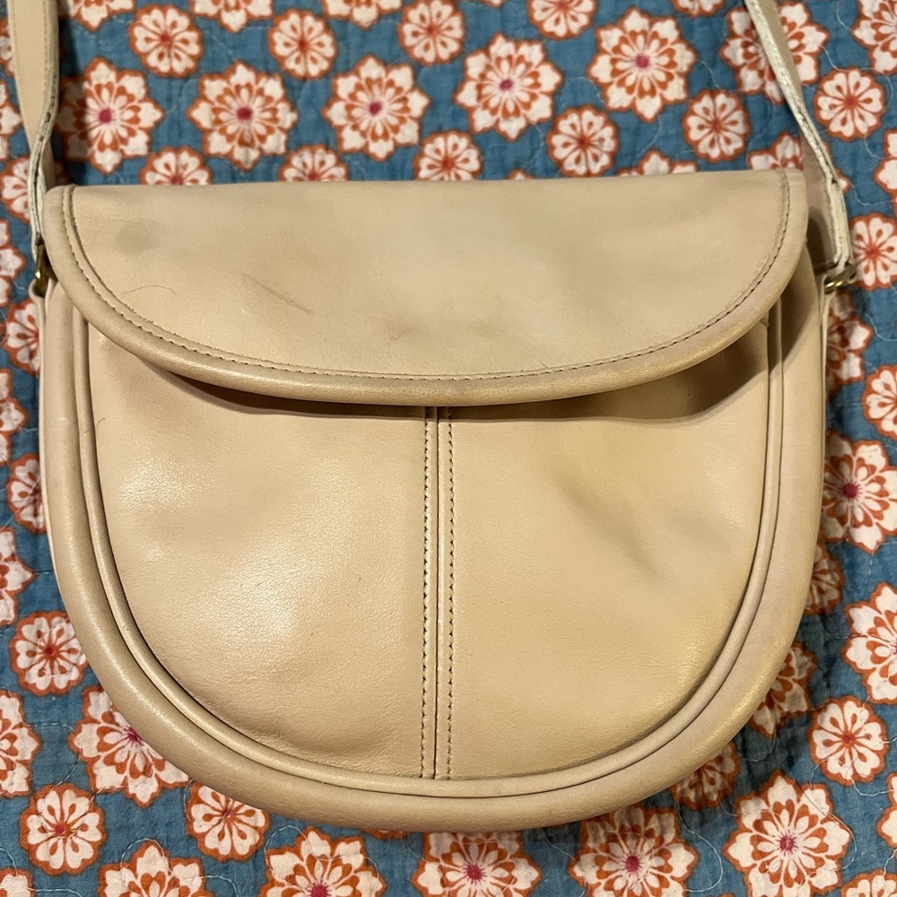 Rare Vintage Coach Paris Bag 4100 - Bone - Picture 5 of 11